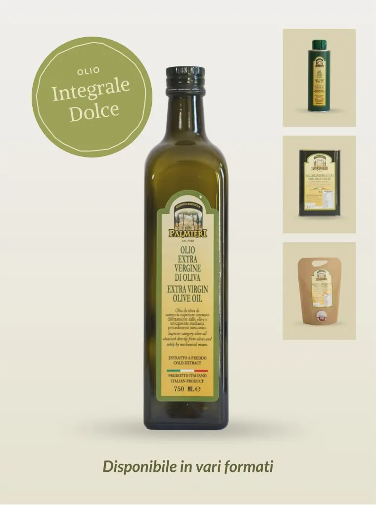 Olio integrale dolce