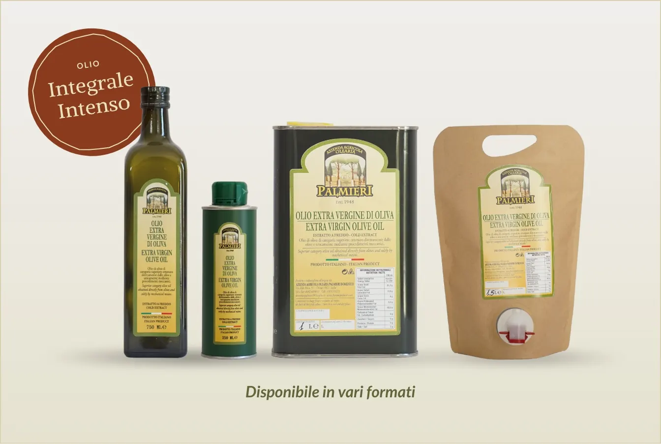 Olio integrale intenso