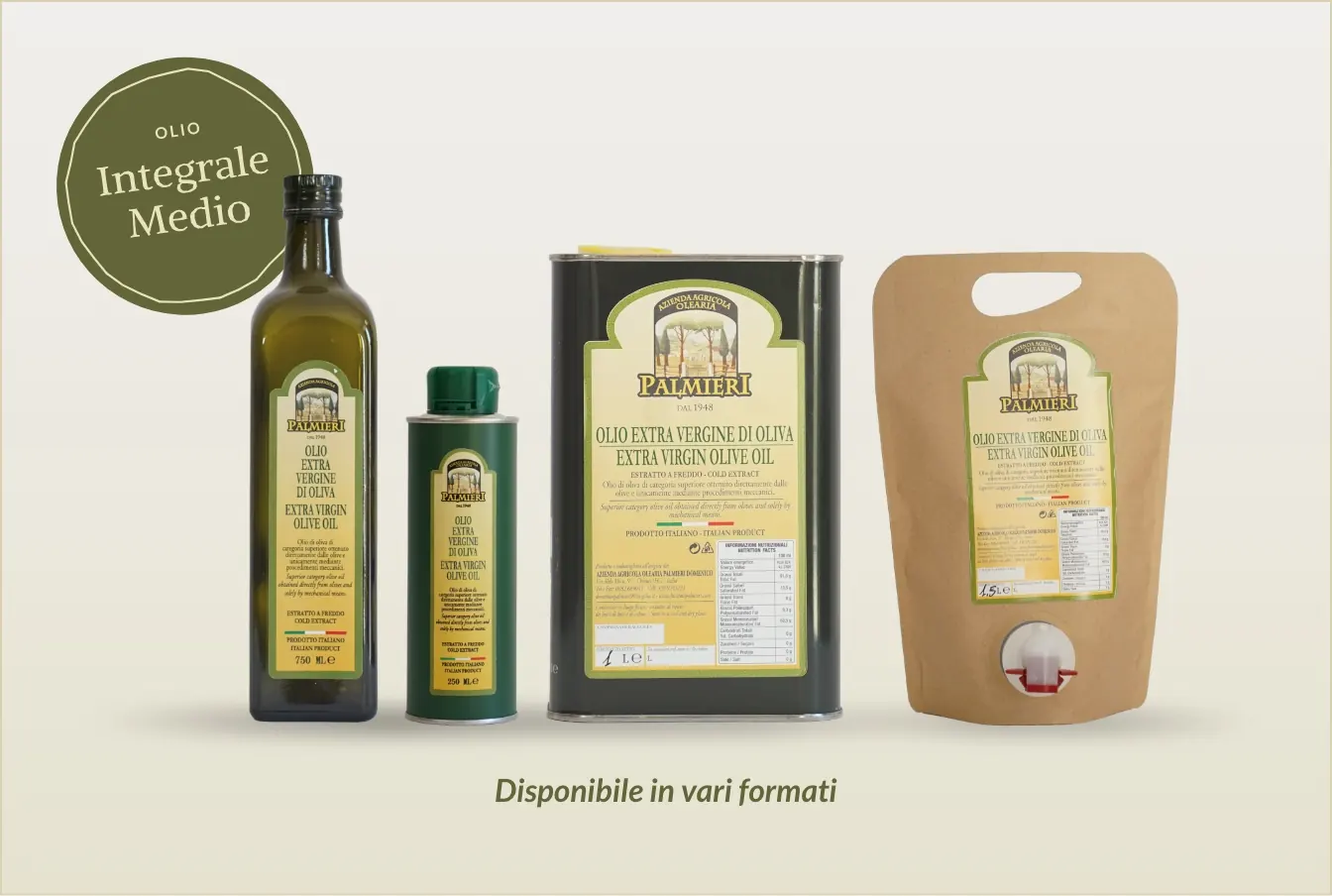 Olio integrale medio